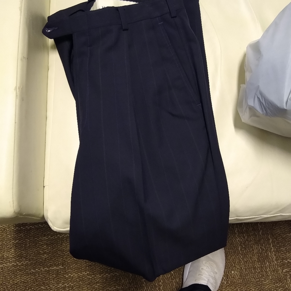 Christian Dior pinstripe suit vintage